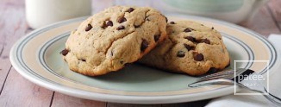 Печенье с шоколадными мини чипсами - Шаг 3