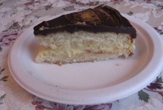 Бостонский пирог с кремом