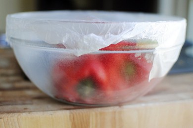 Острый хумус с красным перцем и чили - приготовление