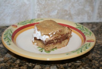 Пирожные смоурс с шоколадом и зефиром