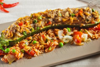 Фаршированные цуккини