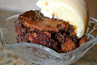 Шоколадный пудинг брауни