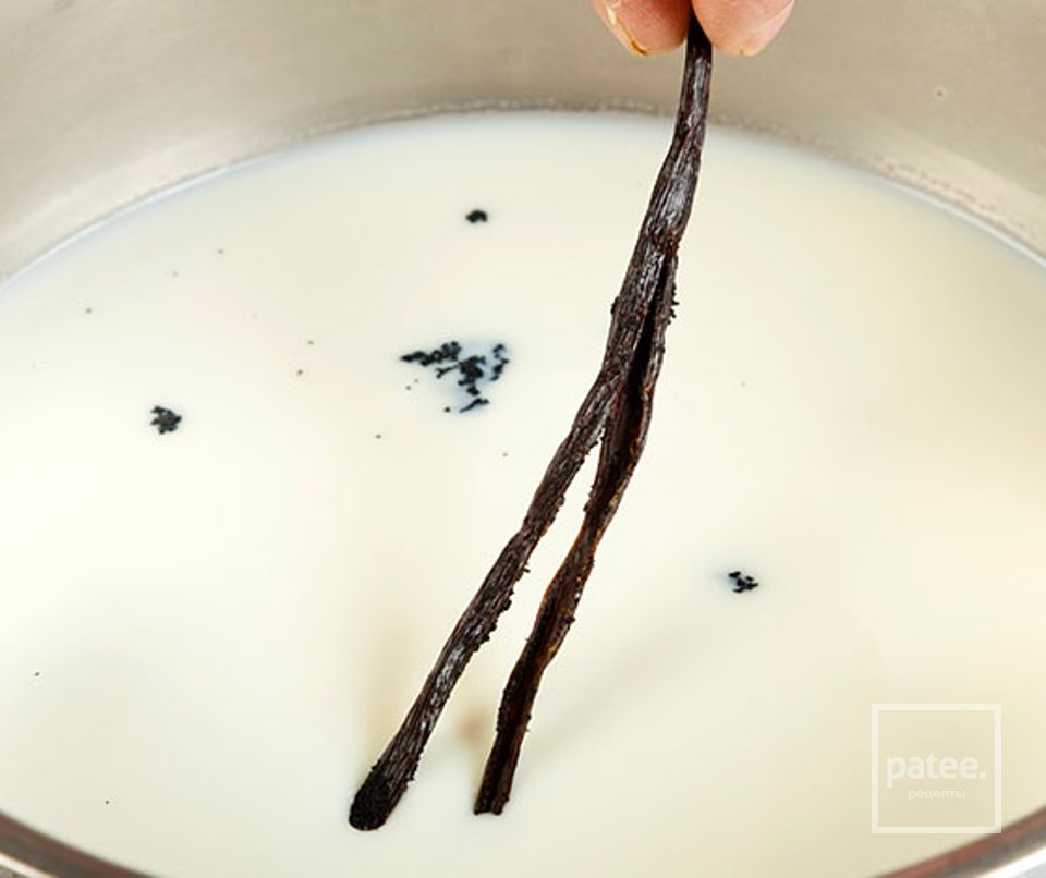 Шоколадно-ванильный пудинг - Шаг 2