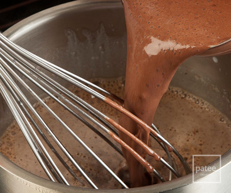 Шоколадно-ванильный пудинг - Шаг 4