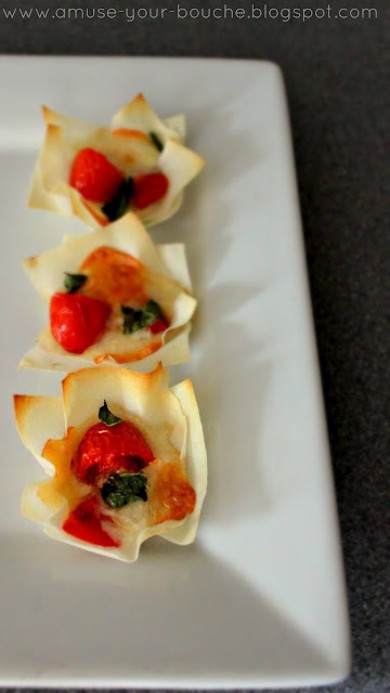 Мини-пицца Маргарита в чашечках - Шаг 5