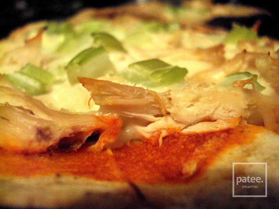 Пицца Буффало с куриным филе - Шаг 8