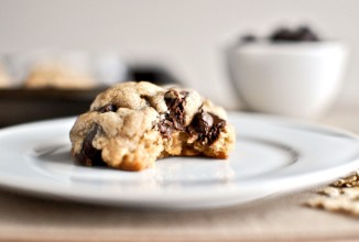 Овсяное печенье на коричневом масле