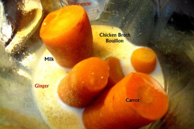 Морковный суп - приготовление