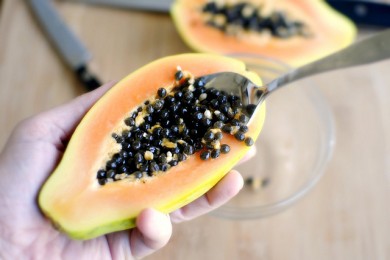 Сальса из тропических фруктов - приготовление