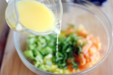 Сальса из тропических фруктов - приготовление