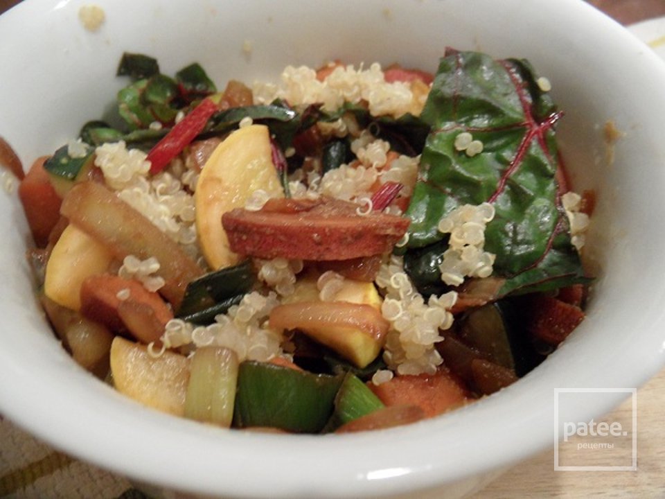 Обжаренные овощи с киноа - Шаг 8