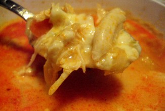 Куриный суп Буффало с сыром