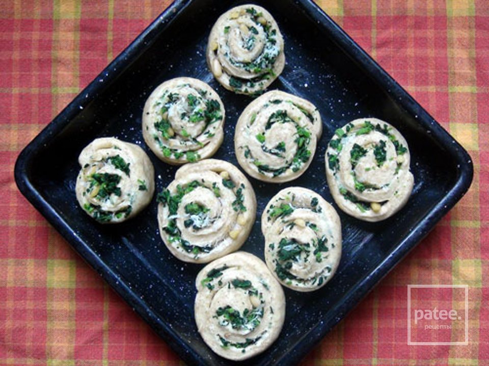 Булочки с крапивой - Шаг 14