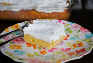 Лимонный торт-пудинг