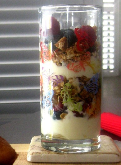 Домашние мюсли и  Парфэ