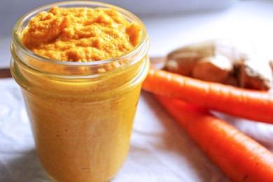 Рецепт Морковно-имбирная заправка с кунжутным маслом