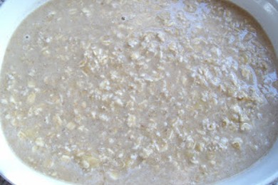 Овсяная запеканка с бананами - приготовление