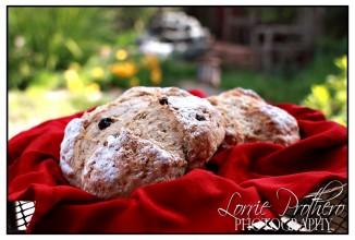 Ирландский хлеб из пресного теста