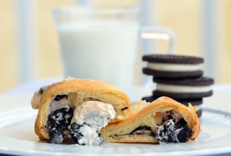 Рогалики с зефирным кремом