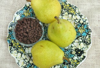 Груши в шоколаде