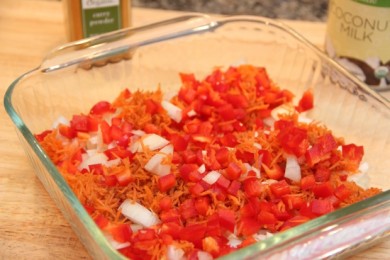 Белая рыба под соусом карри - приготовление