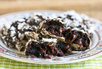 Шоколадное печенье с цуккини