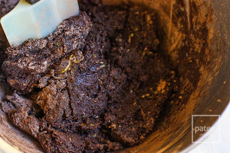 Шоколадное печенье с цуккини - Шаг 5