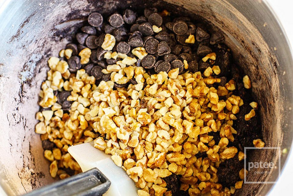 Шоколадное печенье с цуккини - Шаг 6