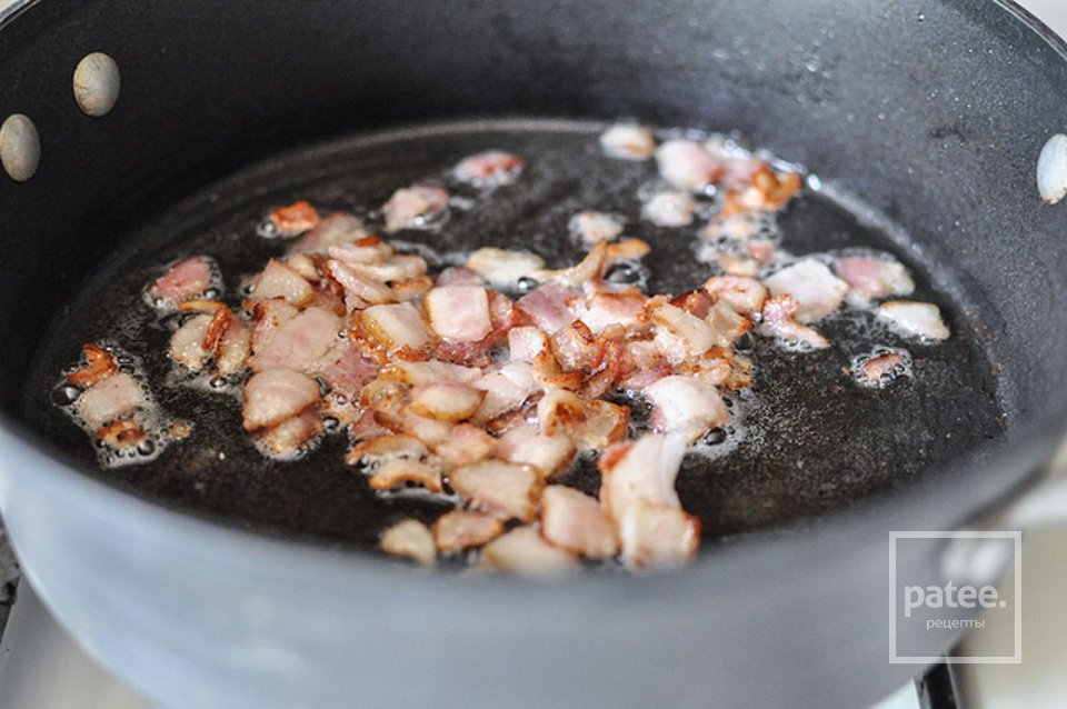 Рис с пряностями, беконом и шоколадом - Шаг 2