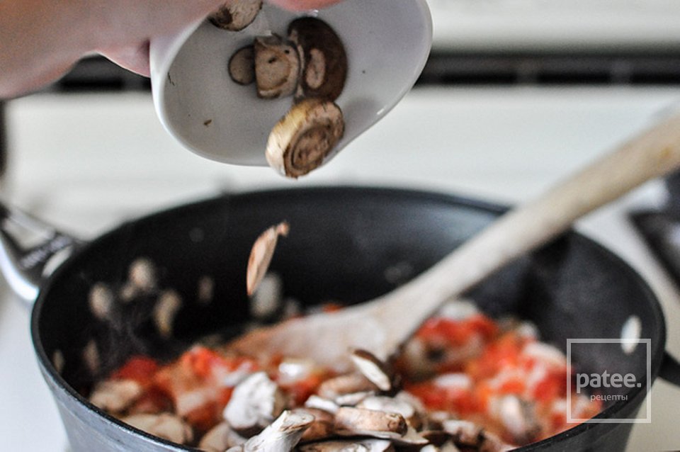 Рис с пряностями, беконом и шоколадом - Шаг 4