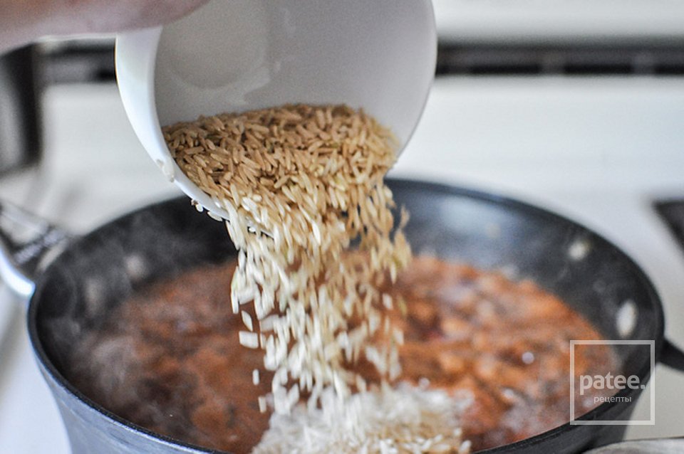 Рис с пряностями, беконом и шоколадом - Шаг 5