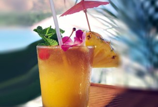 Диетический ананасовый коктейль