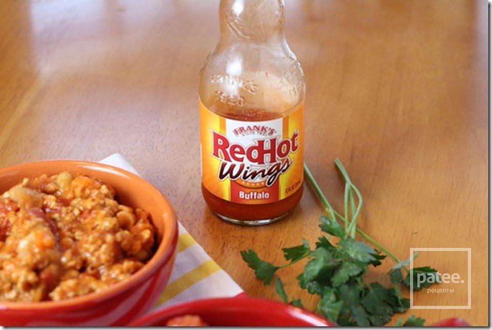 Курица с овощами под соусом Буффало - Шаг 6