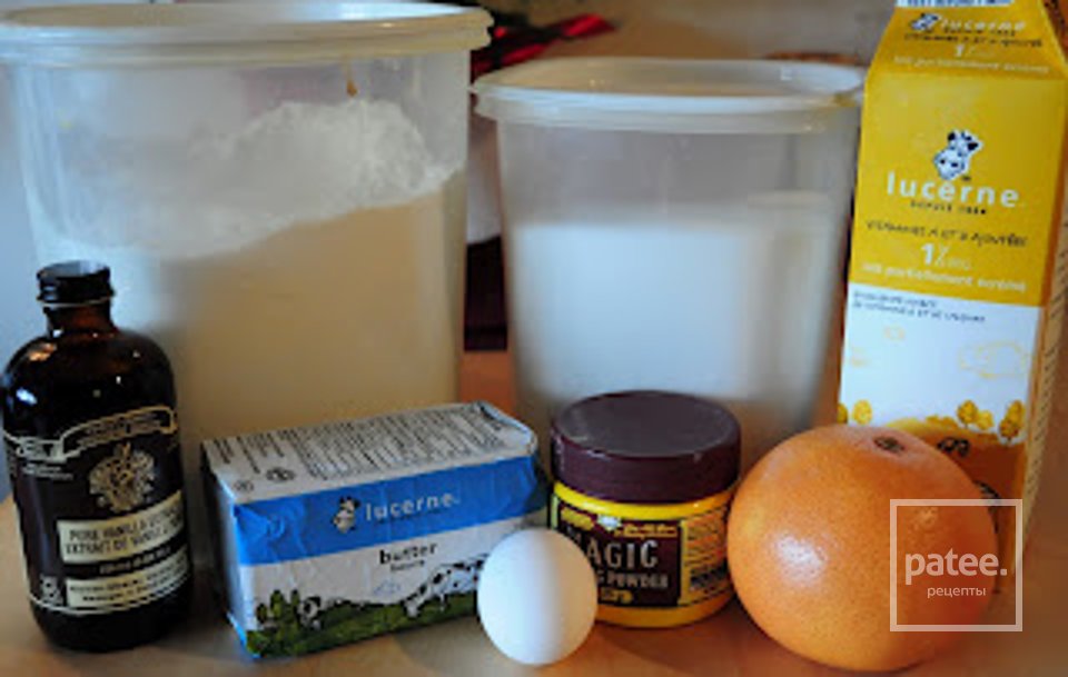 Маффины с грейпфрутом - Шаг 1