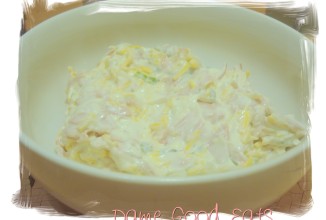 Закуска с сыром и ветчиной