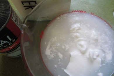 Рисовый пудинг с кокосом и миндалем - приготовление