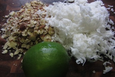 Рисовый пудинг с кокосом и миндалем - приготовление