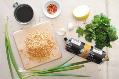 Азиатские чикен-бургеры - приготовление