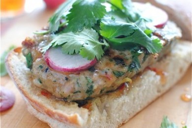 Азиатские чикен-бургеры - приготовление