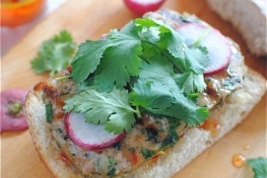 Азиатские чикен-бургеры - приготовление