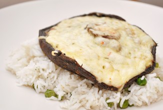 Запеченные шампиньоны