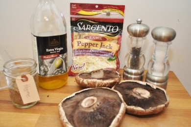 Запеченные шампиньоны - приготовление