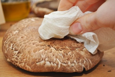 Запеченные шампиньоны - приготовление