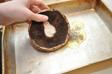 Запеченные шампиньоны - приготовление