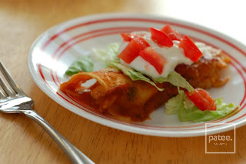 Энчилада с курицей - Шаг 10