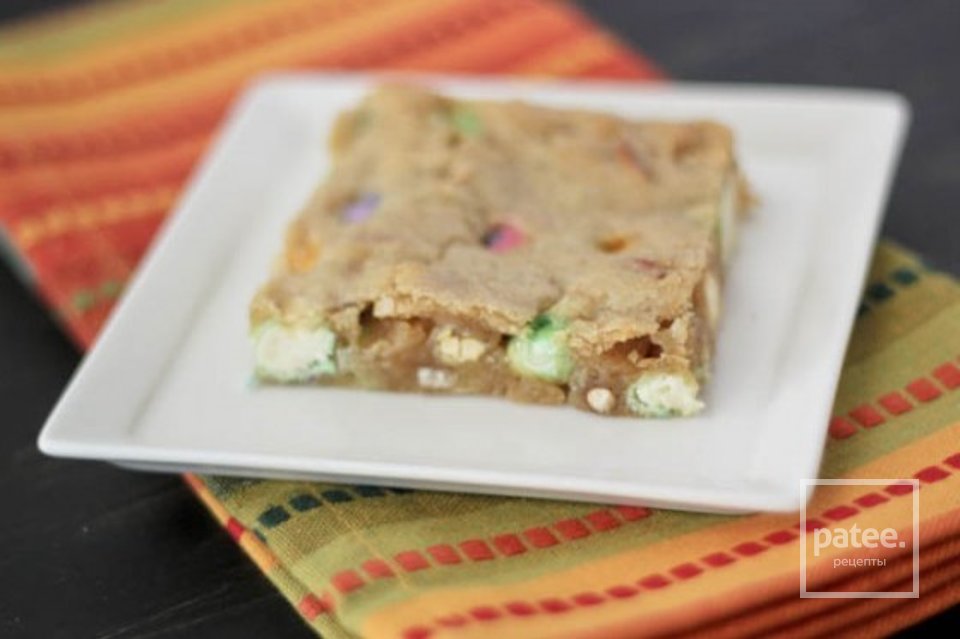 Пирожные с крендельками и белым шоколадом - Шаг 7