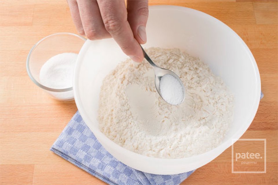 Тесто для пиццы - Шаг 1