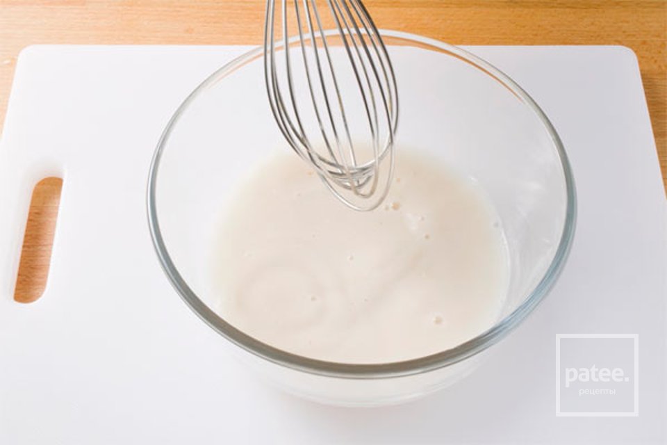 Тесто для пиццы - Шаг 2