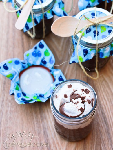 Шоколадно-солодовый десерт в банке - Шаг 7