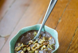 Шоколадный йогурт